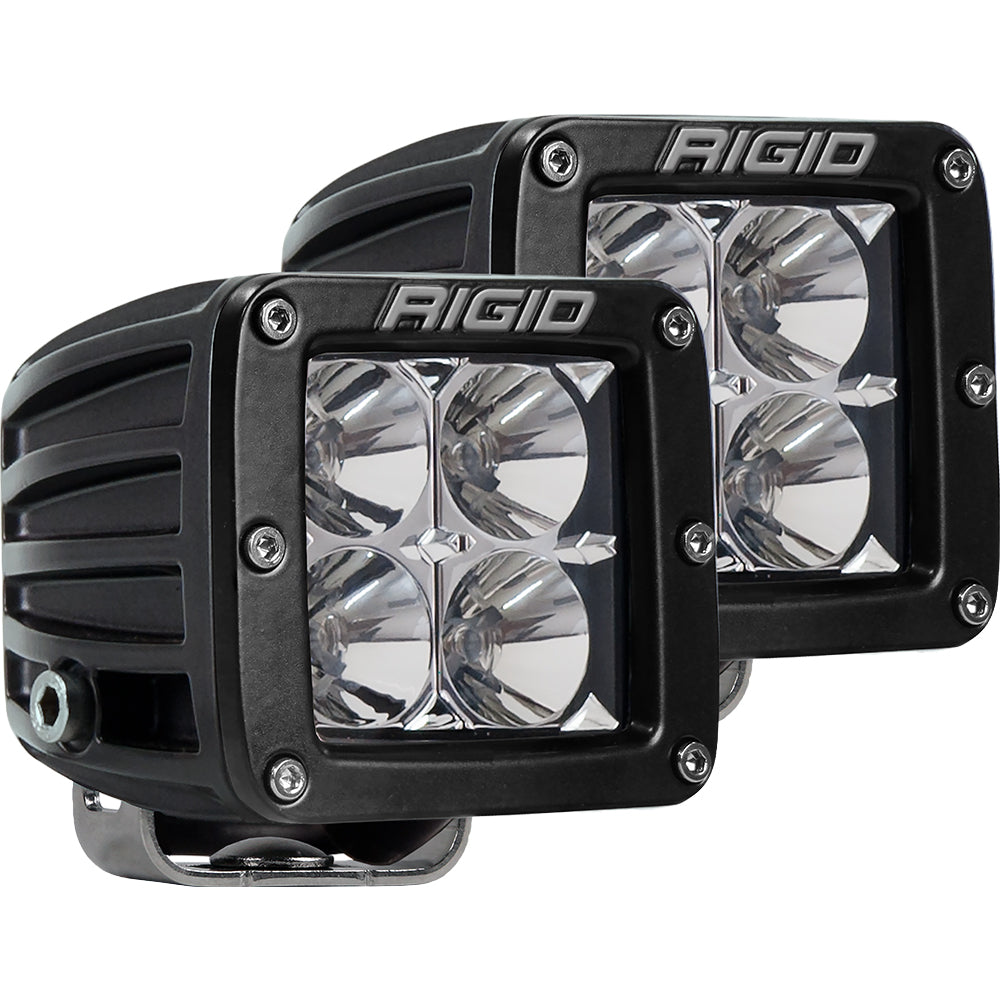 RIGID Industries DSeries PRO HybridFlood LED Pair Black