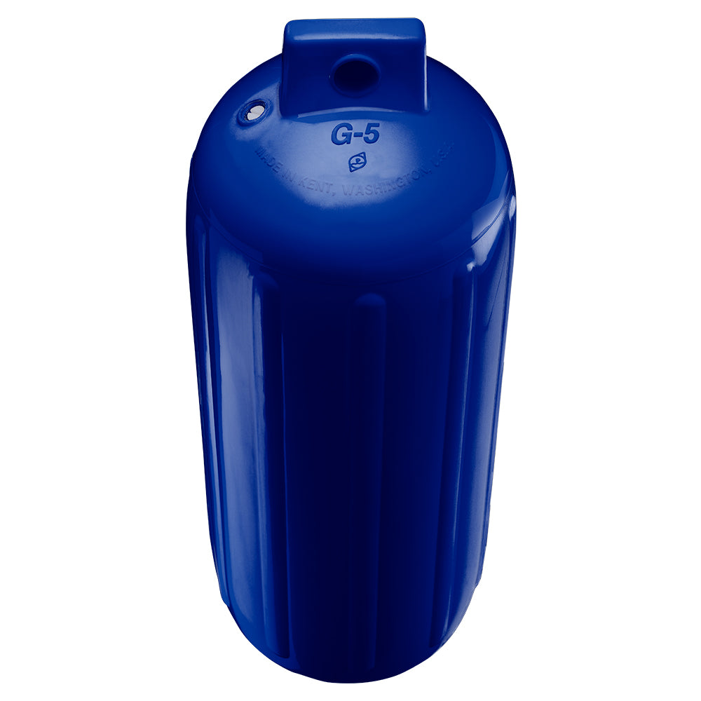 Polyform G5 Twin Eye Fender 88 x 268 Cobalt Blue wAdapter