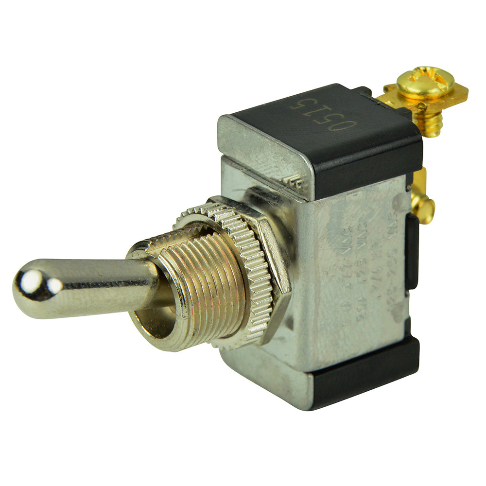 BEP SPST Chrome Plated Toggle Switch OFFON