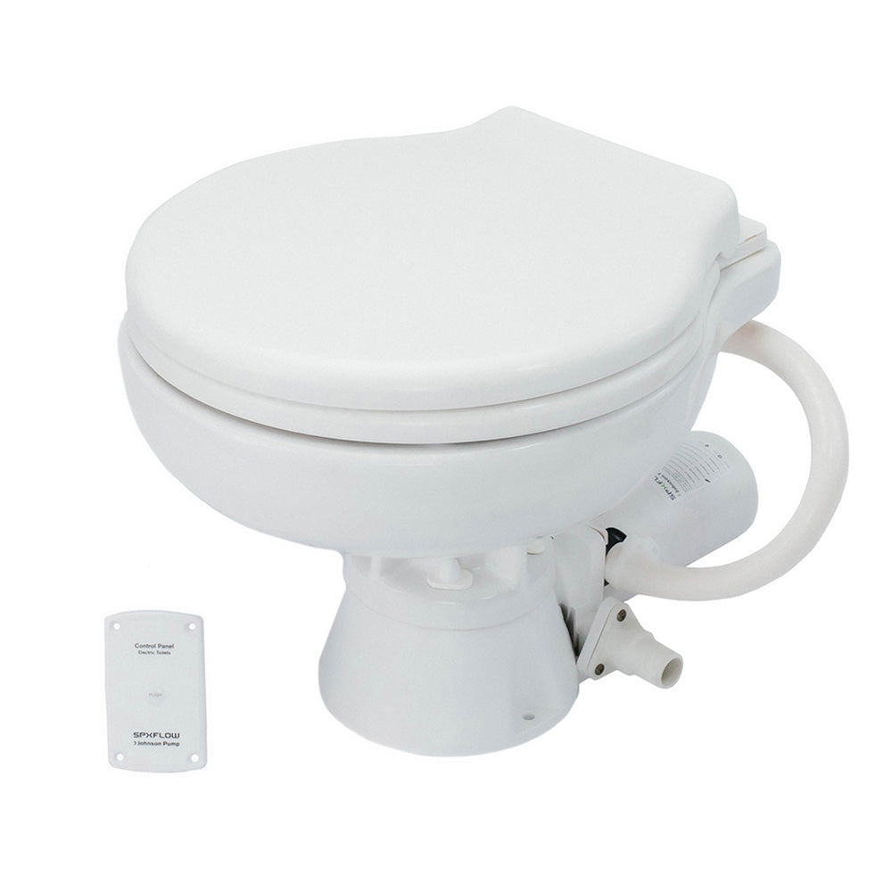 Johnson Pump AquaT Electric Marine Toilet Super Compact 12V