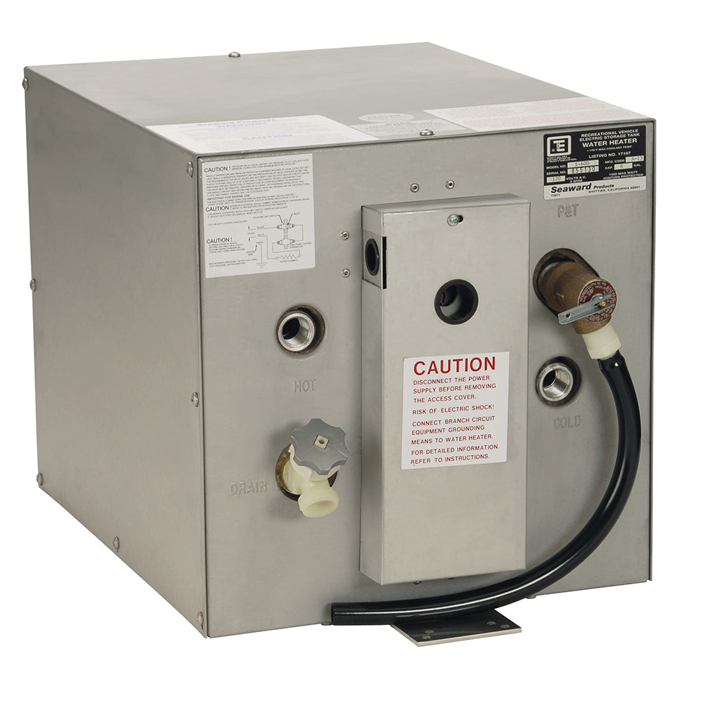 Whale Seaward 6 Gallon Hot Water Heater Stainless Steel 120V 1500W