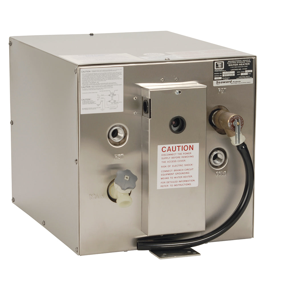 Whale Seaward 11 Gallon Hot Water Heater Stainless Steel 120V 1500W