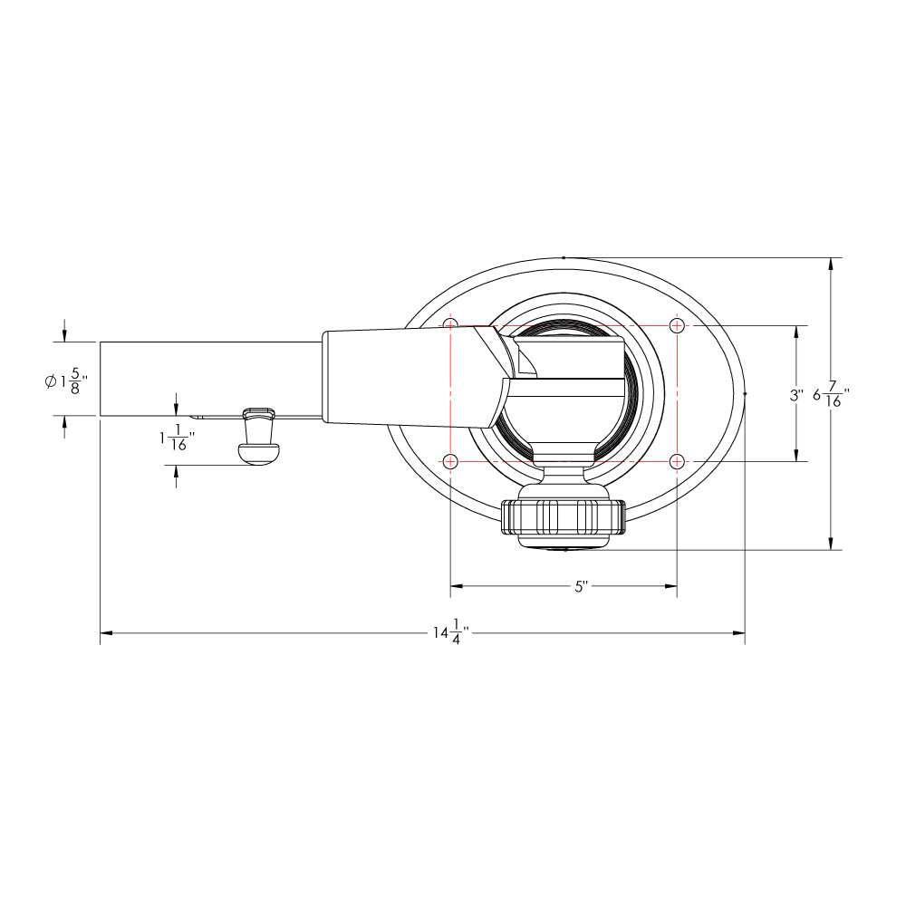TACO Grand Slam 400 Outrigger Top Mount Pair