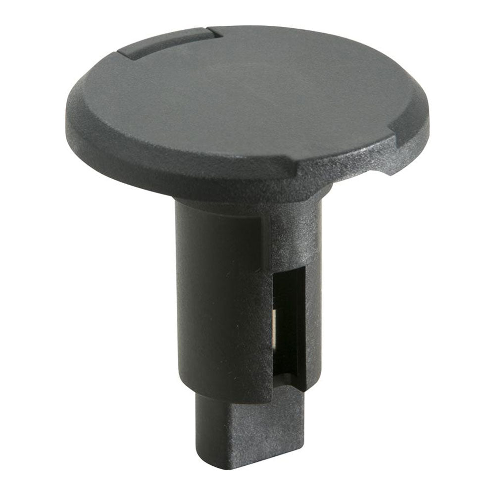 Attwood LightArmor PlugIn Base 2 Pin Black Round