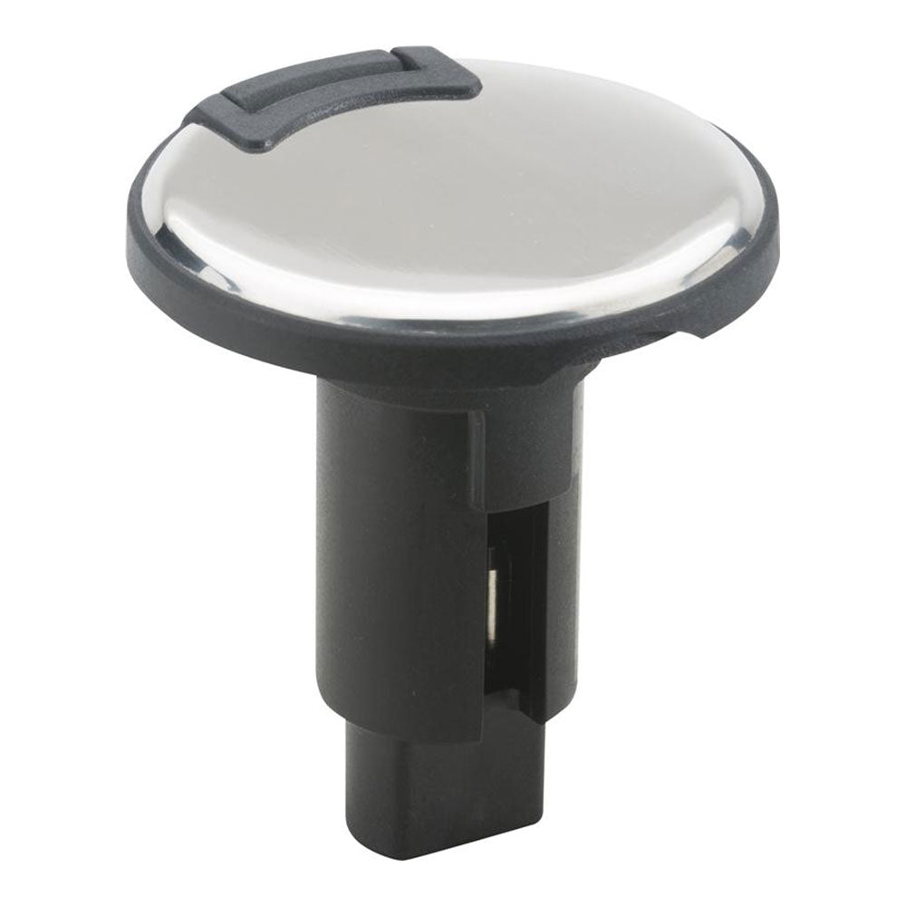 Attwood LightArmor PlugIn Base 2 Pin Stainless Steel Round