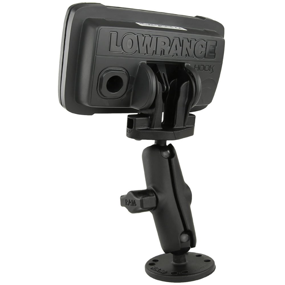 RAM Mount B Size 1 Fishfinder Mount for the Lowrance Hook2 Series