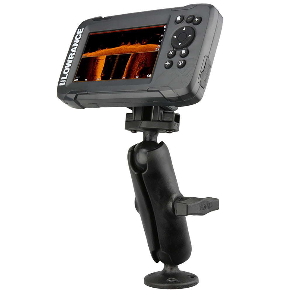 RAM Mount C Size 15 Composite Fishfinder Mount for the Lowrance Hook2 Series