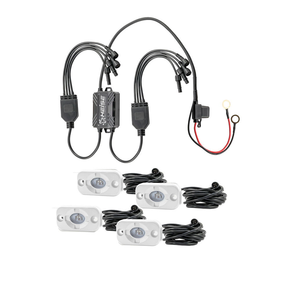 HEISE RBG Accent Light Kit 4 Pack