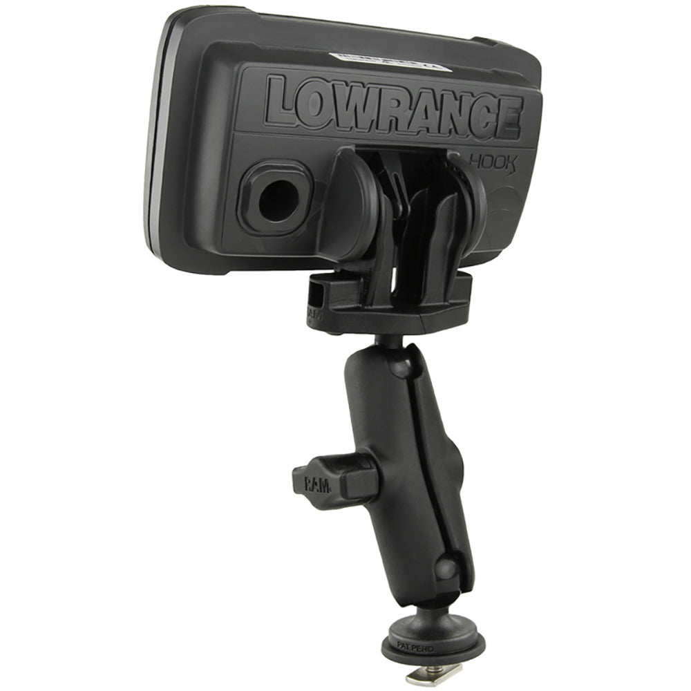RAM Mount Fishfinder Mount fLowrance Hook2Series 1 Track Mount