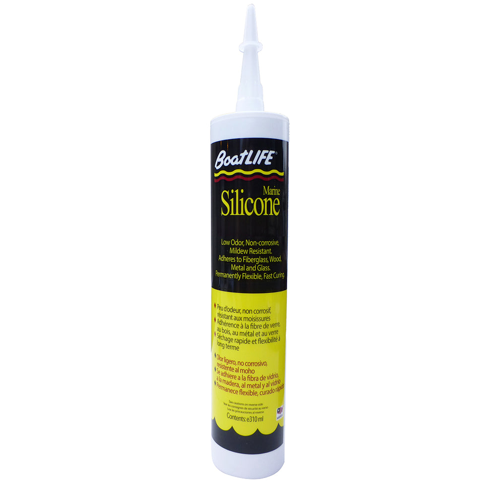 BoatLIFE Silicone Rubber Sealant Cartridge White