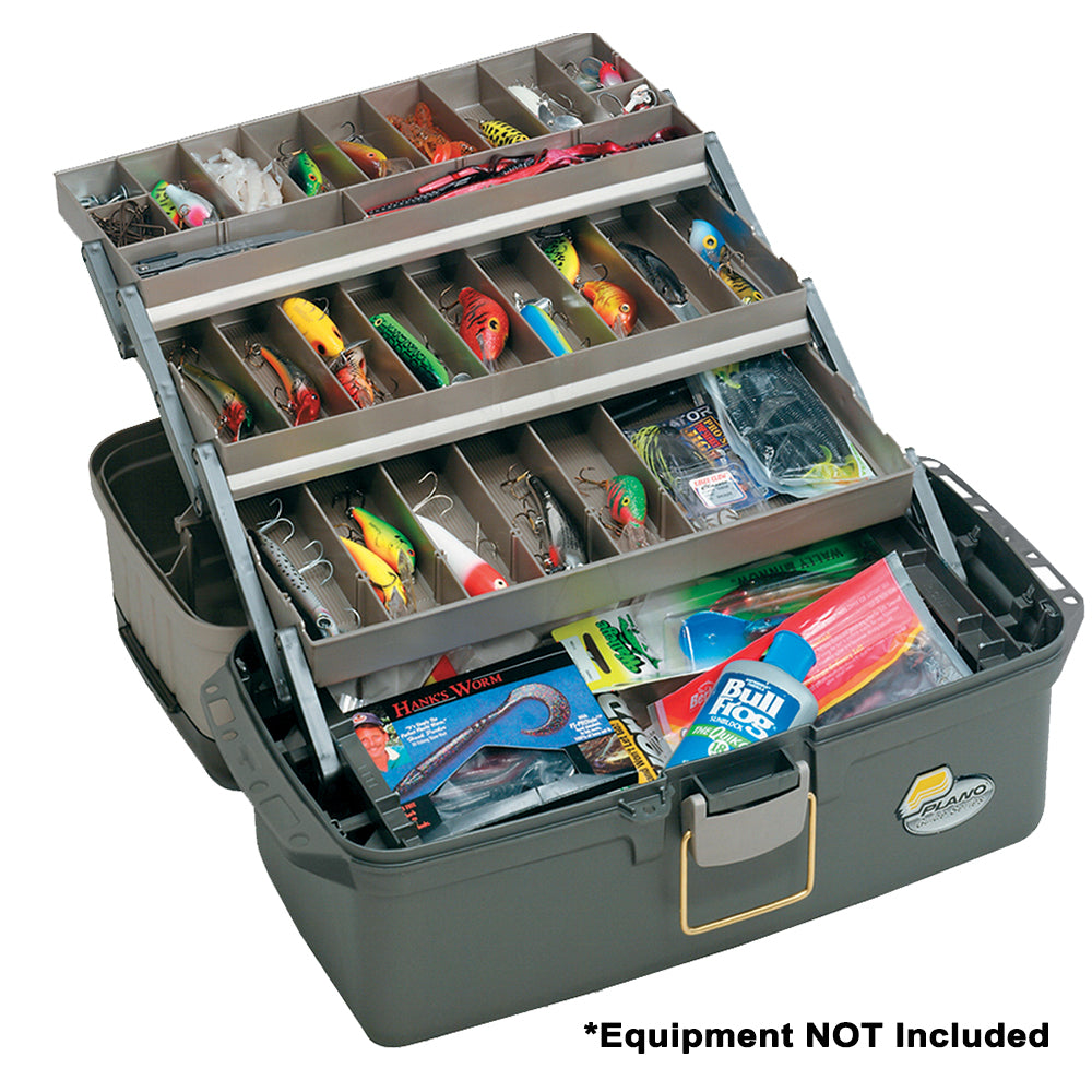 Plano Guide Series Tray Tackle Box GraphiteSandstone