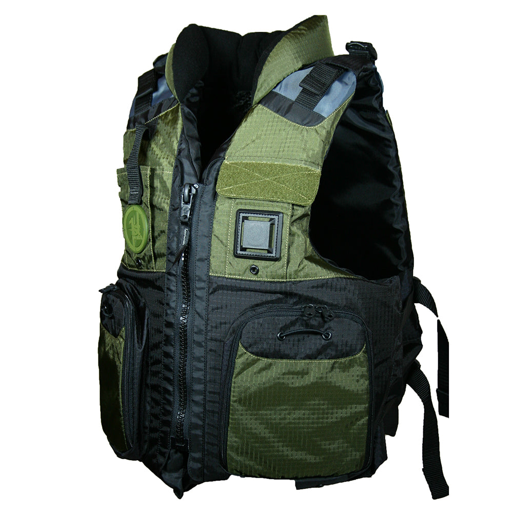 First Watch AV800 Four Pocket Flotation Vest OD Green XXL to3XL