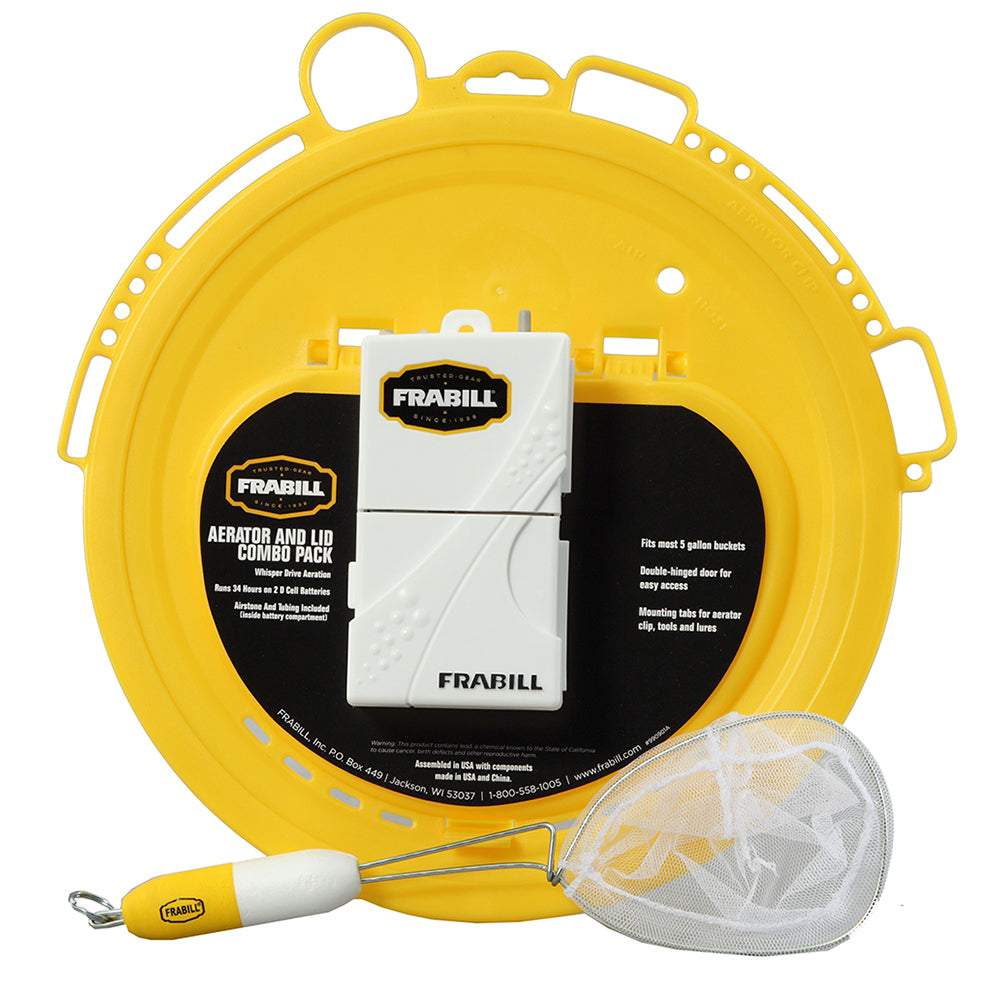 Frabill Aeration Lid Combo Pack