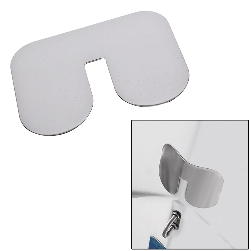 Megaware ScuffBuster Standard with Notch 575 x 45 Notched Bowguard 22G Stainless Steel