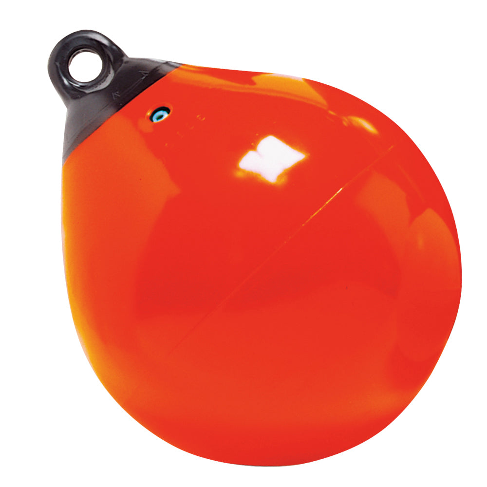 Taylor Made 9 Tuff End Inflatable Vinyl Buoy Orange