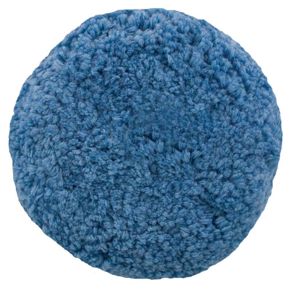 Presta Rotary Blended Wool Buffing Pad Blue Soft Polish