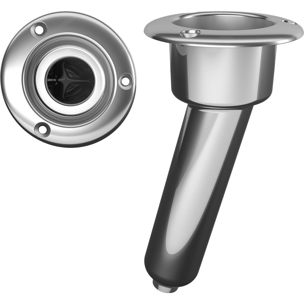 Mate Series Stainless Steel 15 Rod Cup Holder Drain Round Top