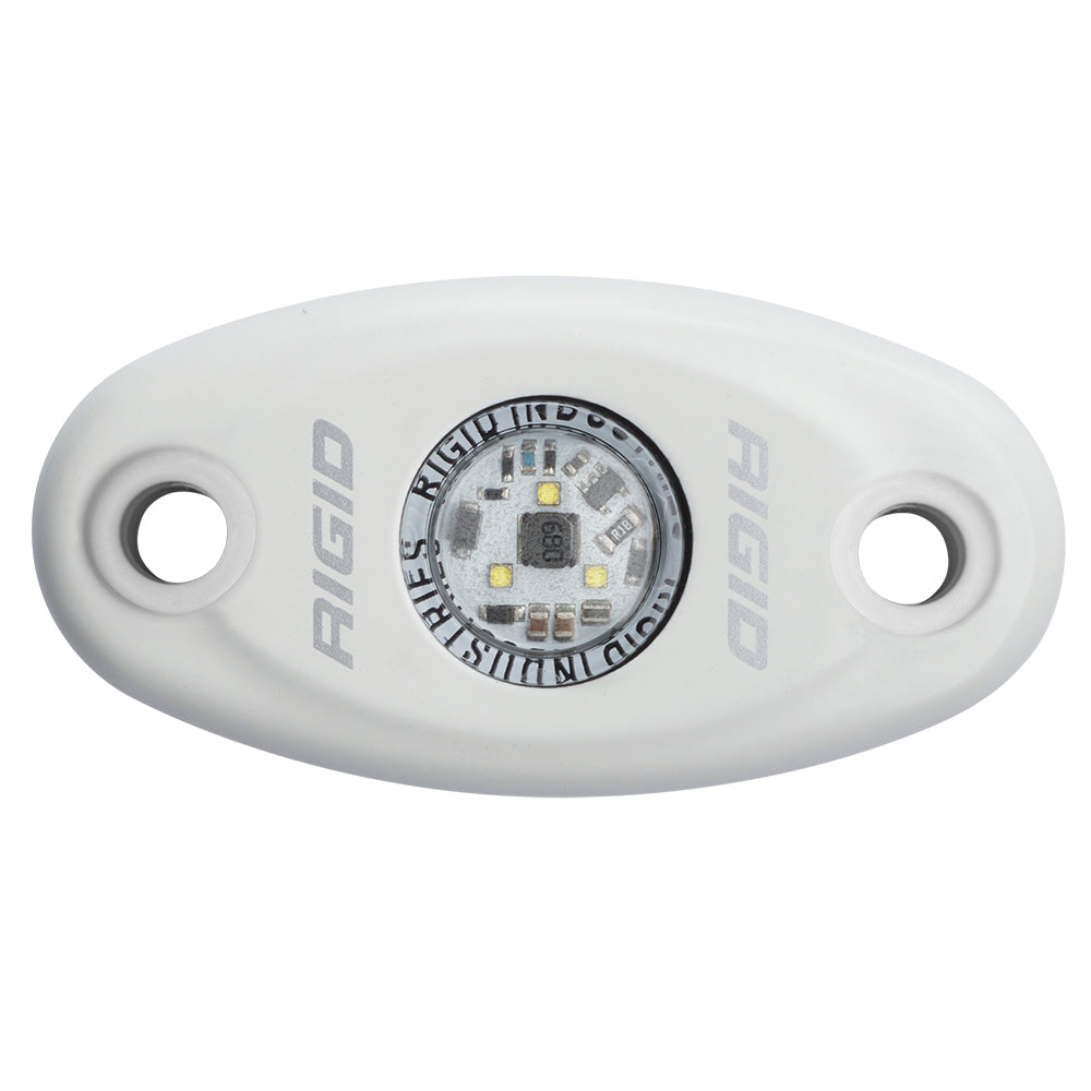RIGID Industries ASeries White Low Power LED Light Single White