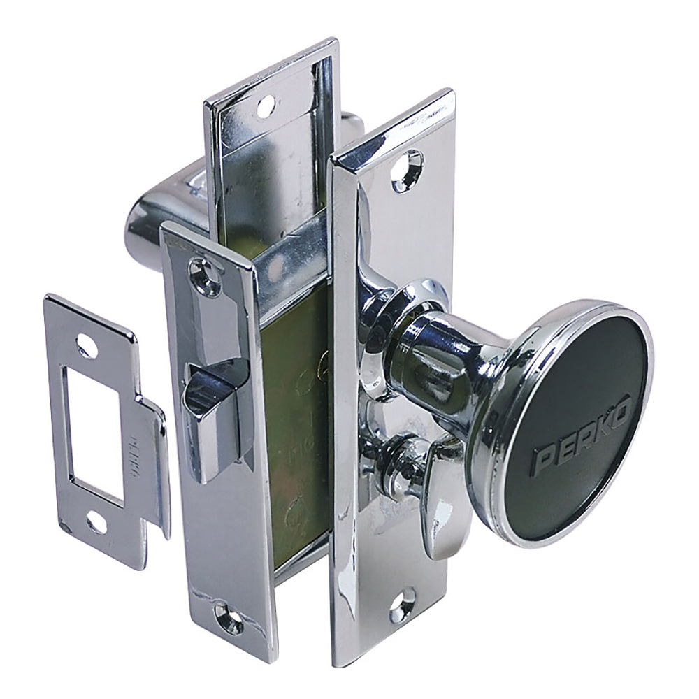 Perko Mortise Latch Set wTurn Button