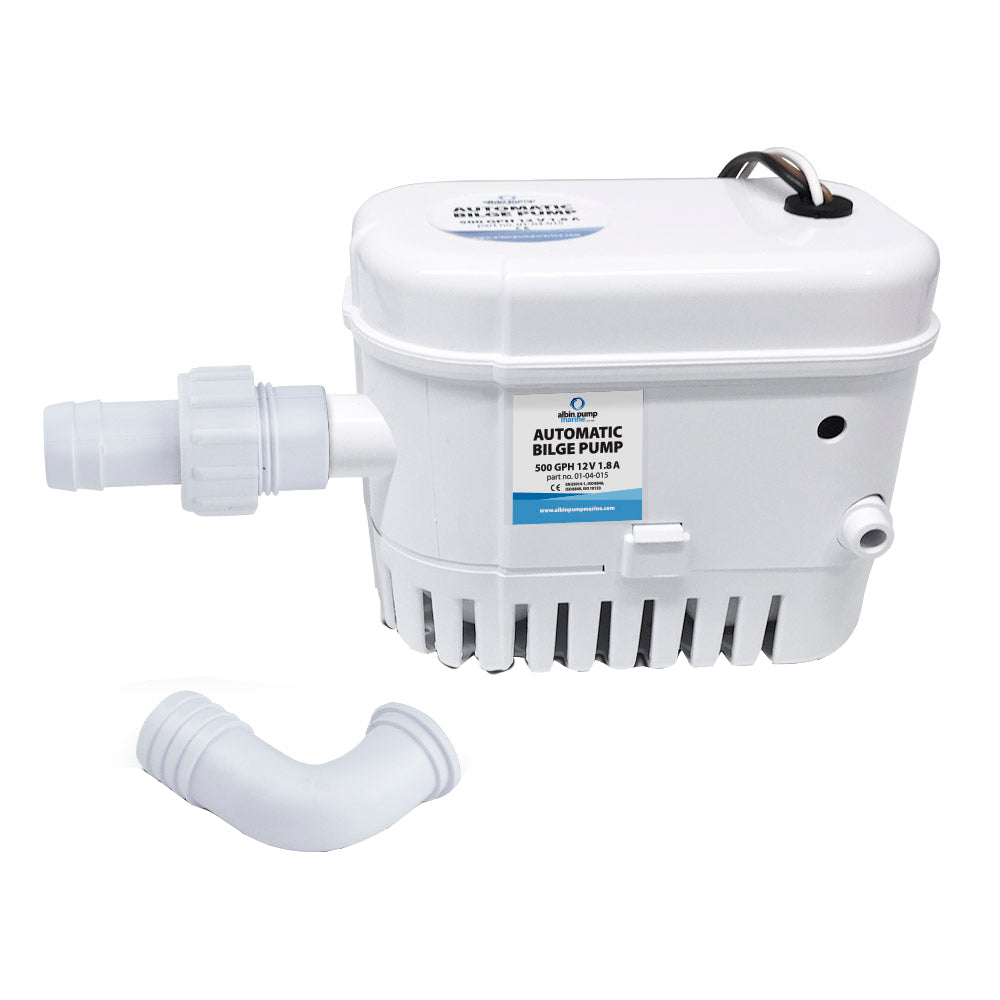 Albin Group Automatic Bilge Pump 500 GPH 12V