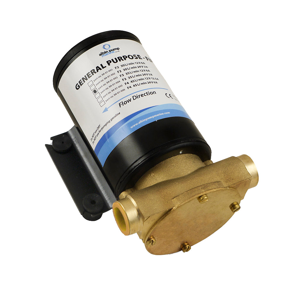 Albin Group Marine General Purpose Pump FIP F3 9 GPM 12V