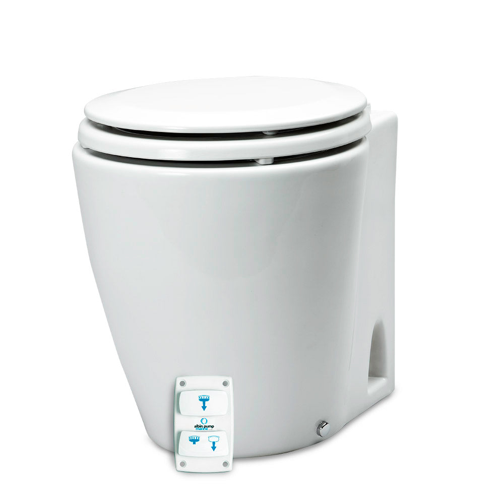 Albin Group Marine Design Marine Toilet Silent Electric 12V