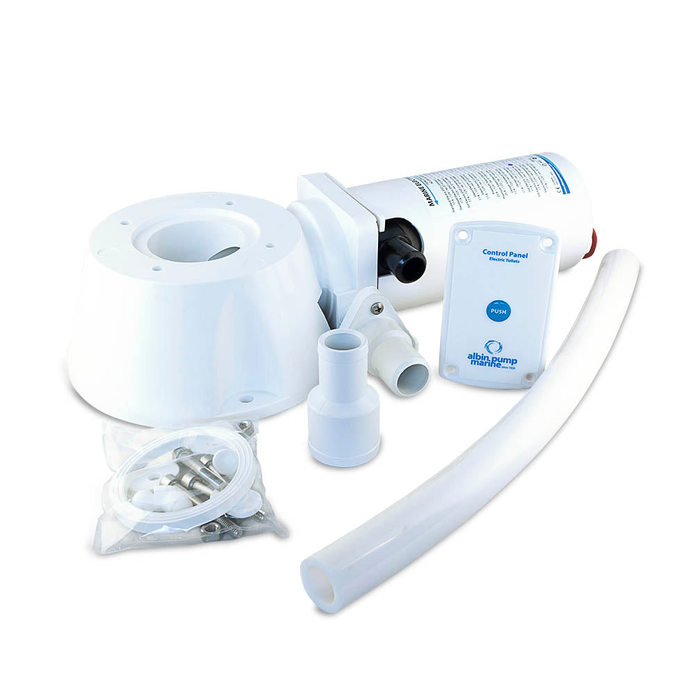 Albin Group Marine Standard Electric Toilet Conversion Kit 12V