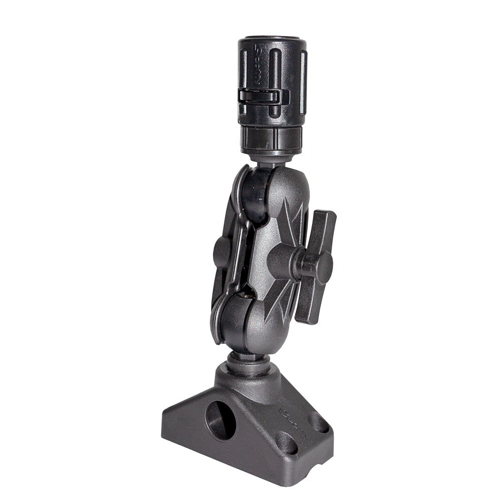 Scotty 162 15 Ball Mount wGear Head Post 241 Side Deck Mount