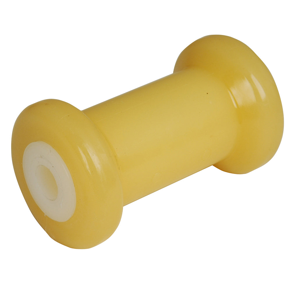 CE Smith Spool Roller 5 58 ID Gold TPR wBushing White Solid