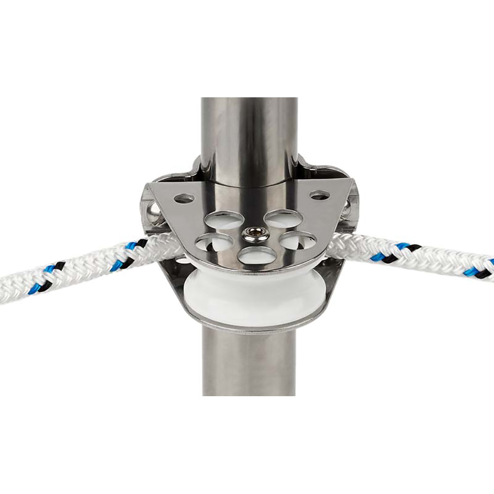 Schaefer ClampOn Furling Line Stanchion Lead Block 1 Ball Bearing