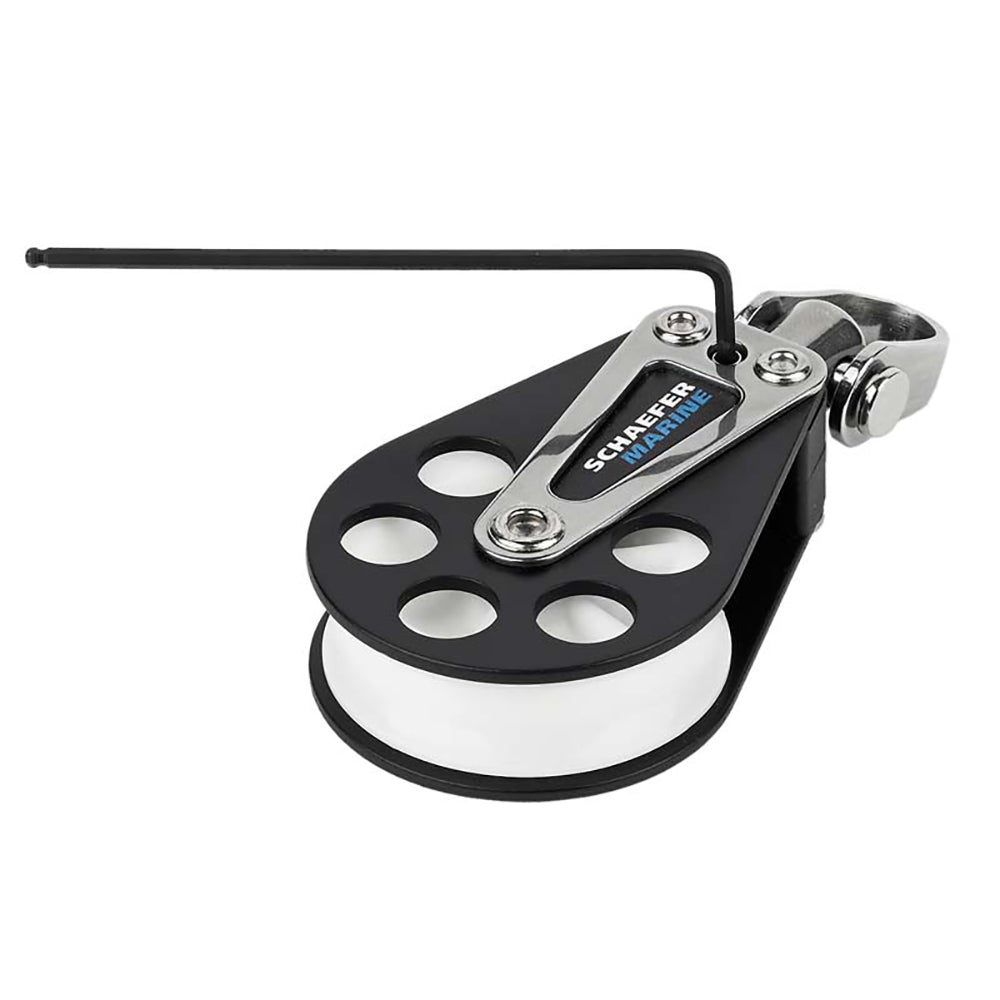 Schaefer Single Aluminum Block 51mm Sheave