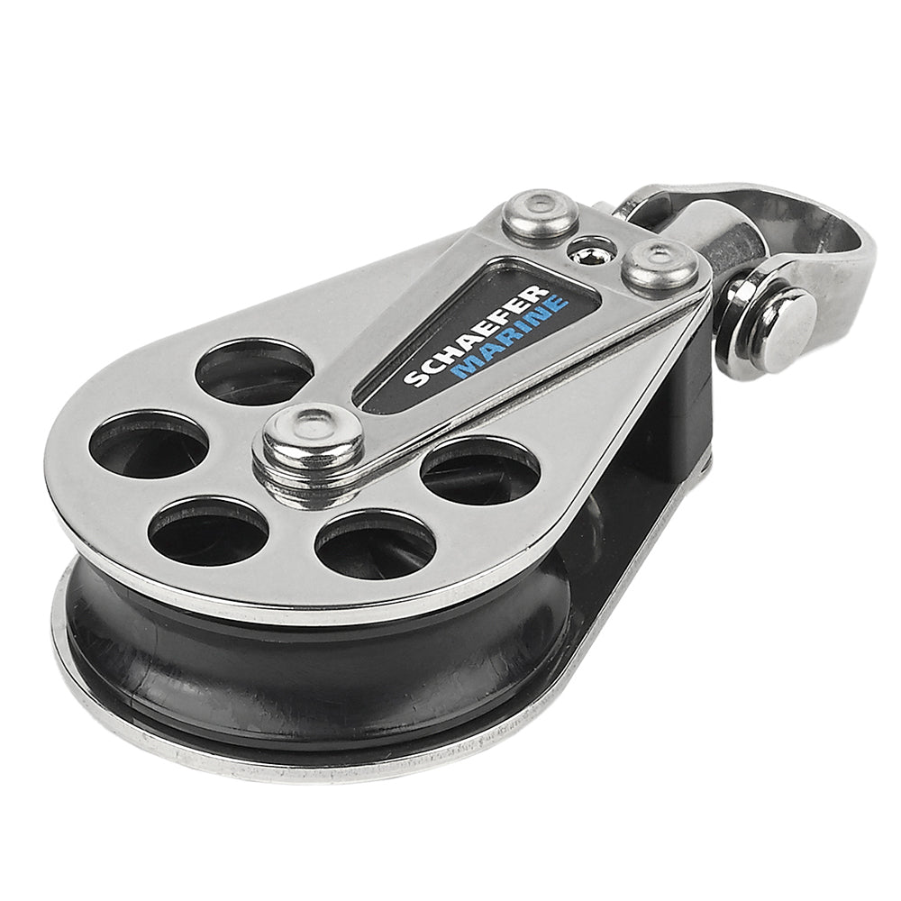 Schaefer Single Stainless Steel Block 51mm Sheave