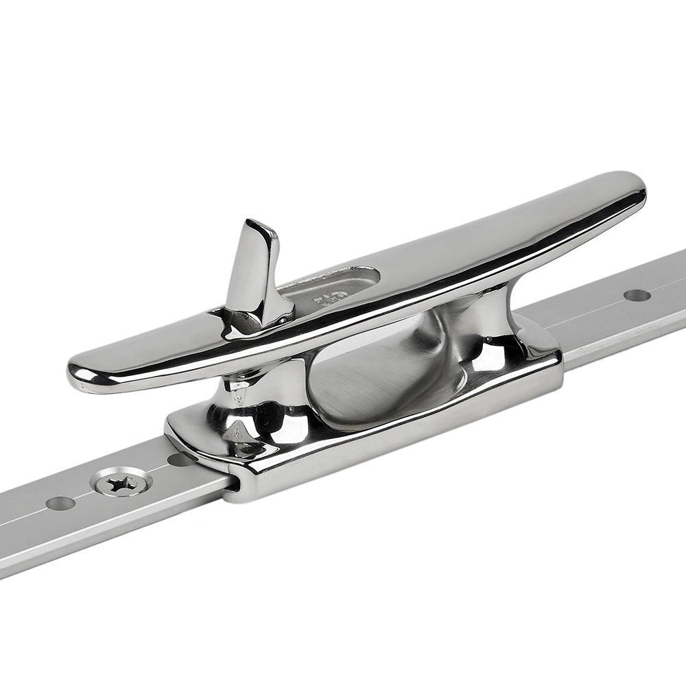 Schaefer MidRail ChockCleat Stainless Steel 114