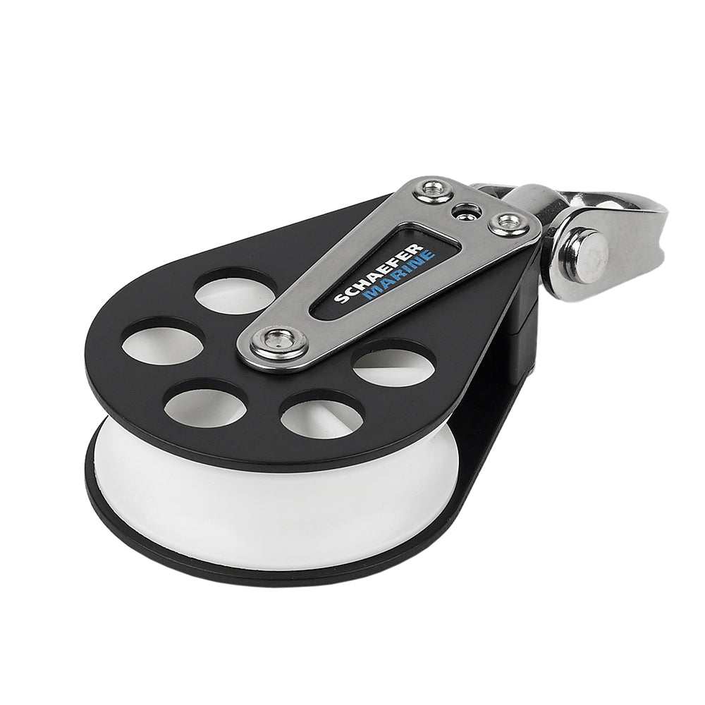 Schaefer Single Aluminum Block 60mm Sheave