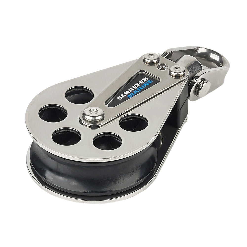 Schaefer Single Stainless Steel Block 60mm Sheave