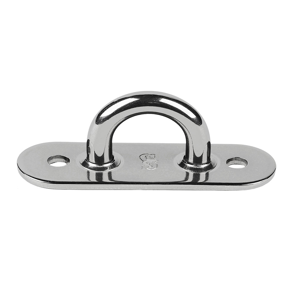Schaefer Stainless Steel Welded Pad Eye 3L x 1W