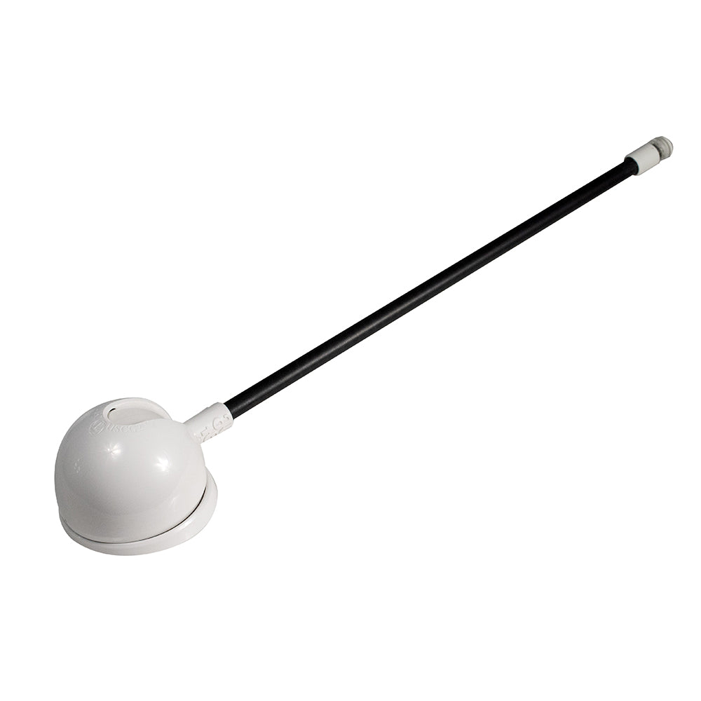 Lumitec Contour Anchor Light 39 Black Shaft White Base