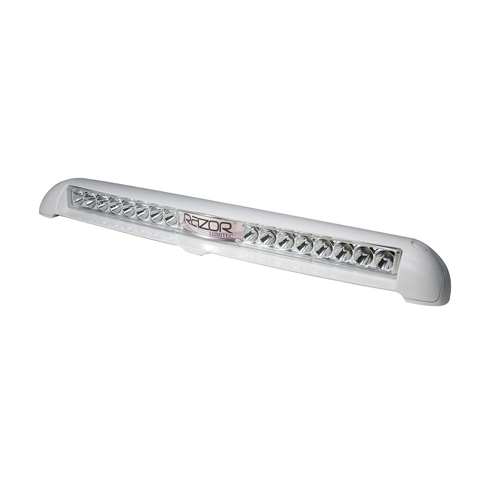 Lumitec Razor Light Bar Spot Flush Mount White
