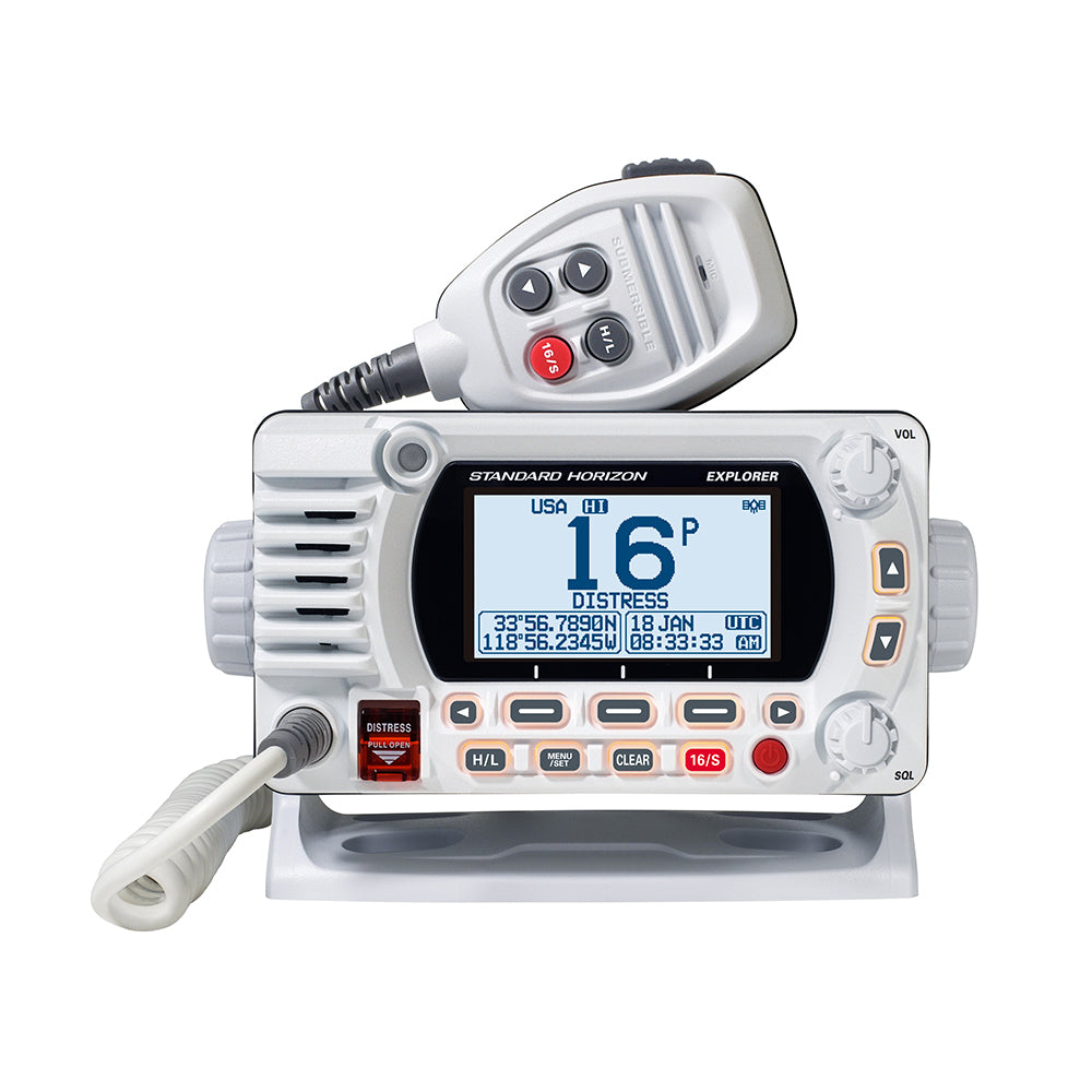 Standard Horizon GX1850 Fixed Mount VHF NMEA 2000 White