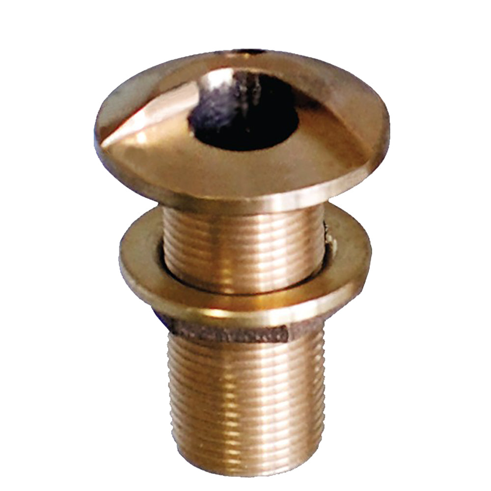 GROCO 1 Bronze High Speed ThruHull Fitting wNut