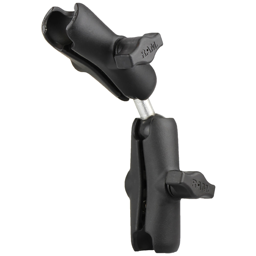 RAM Mount Double Socket Arm wDual Extension Ball Adapter