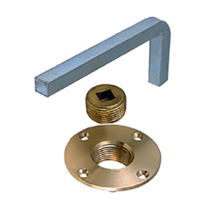 Perko Garboard Drain Plus wSteel Wrench