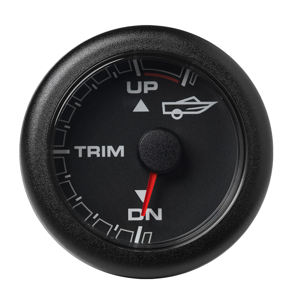 Veratron 52MM 2116 OceanLink Engine Trim Gauge Black Dial Bezel