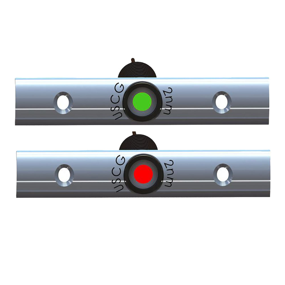 TACO Rub Rail Mounted LED Navigation Light Set 4 wDeutsch Plug Port Starboard F386810B1