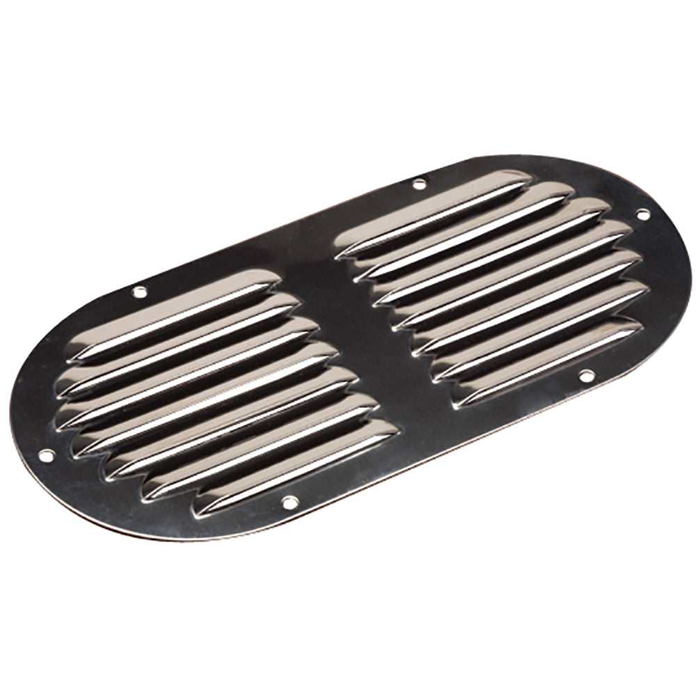 SeaDog Stainless Steel Louvered Vent Oval 918 x 458