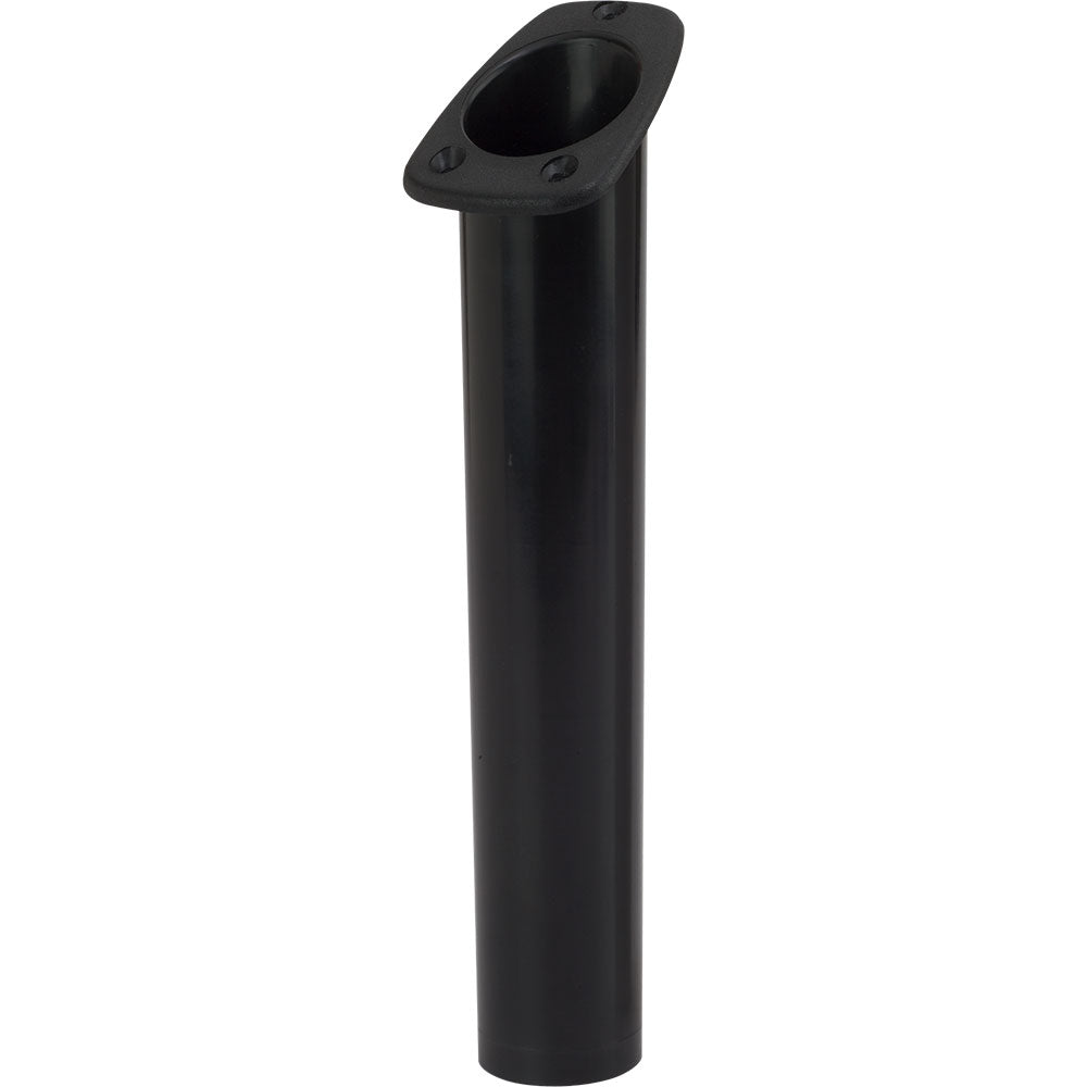 SeaDog Narrow Gunnel Flush Mount Rod Holder Black