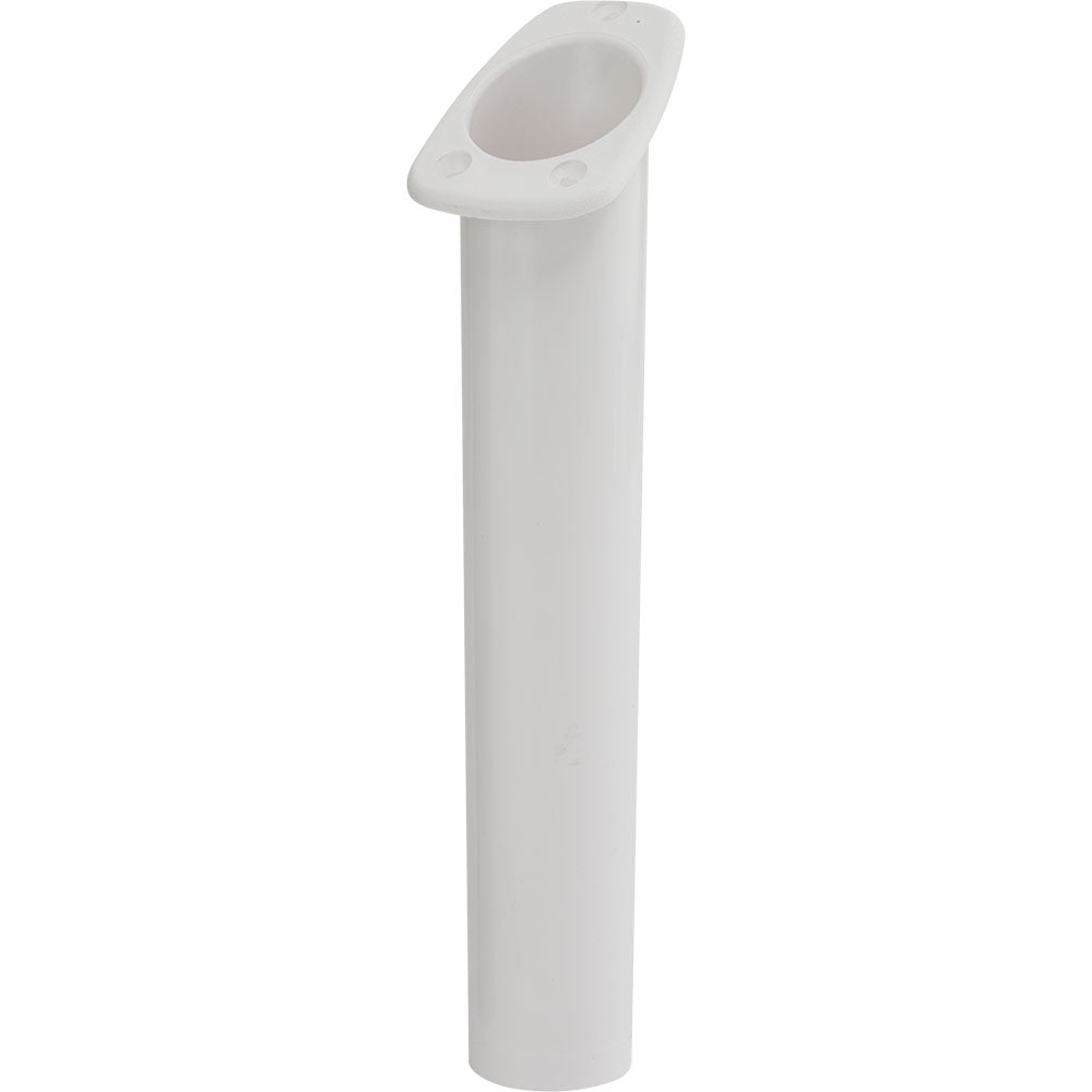 SeaDog Narrow Gunnel Flush Mount Rod Holder White