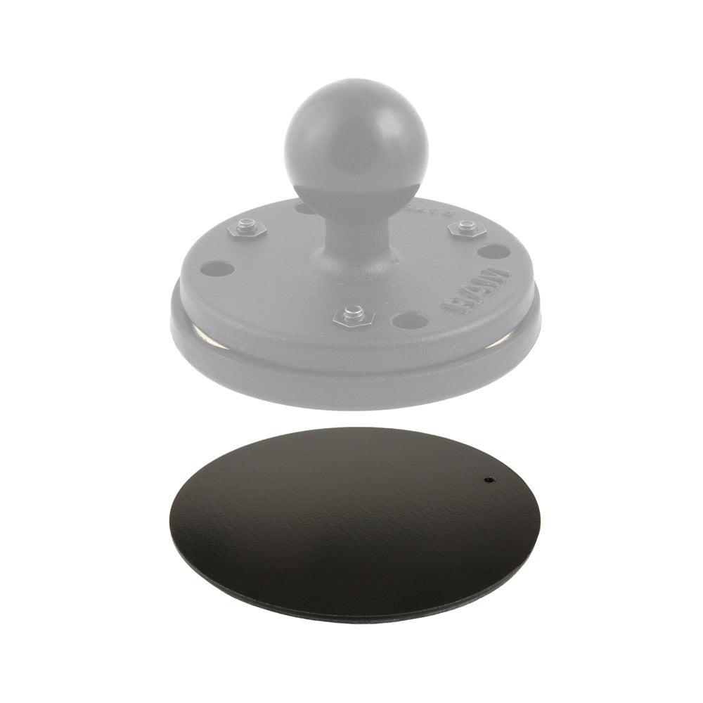 RAM Mount Steel Adhesive Plate Adapter fMagnetic Mounts