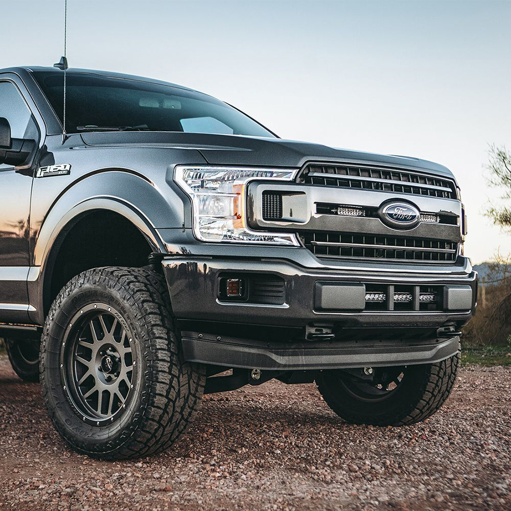 RIGID Industries 2018 Ford F150 Hidden Grille Mount f6 Lightbar Black