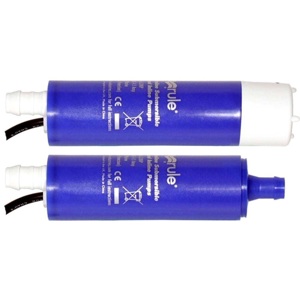 Rule IL200 Plus InLine Submersible Pump 24V 28GPM